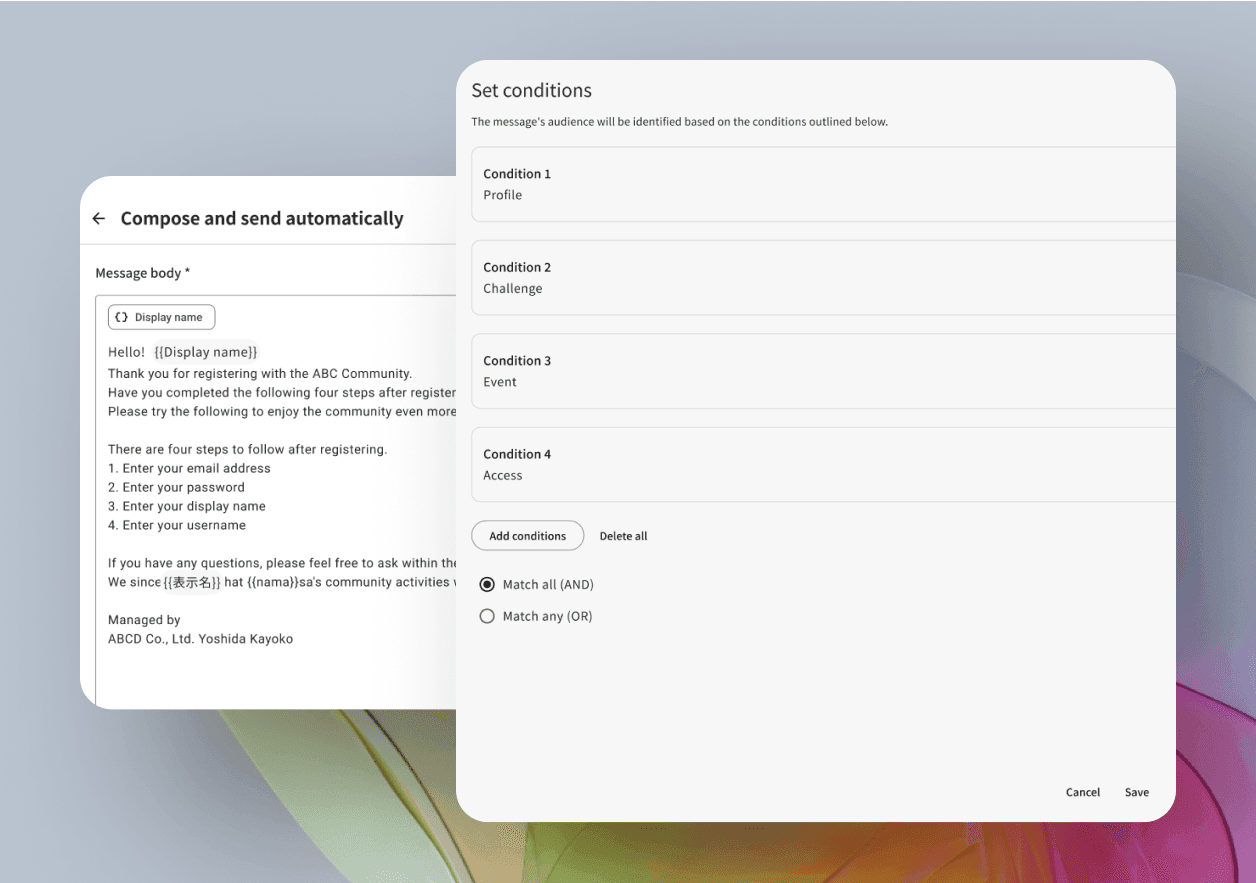 Personalized content
